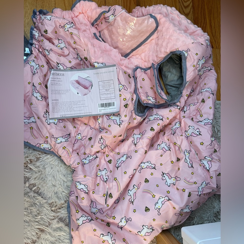 Baby Girl Shopping Cart Seat Cover